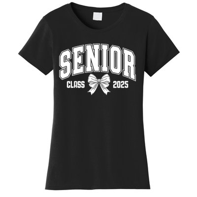 Senior 2025 Coquette Class Of 2025 Senior Year Girl & Women Women's T-Shirt