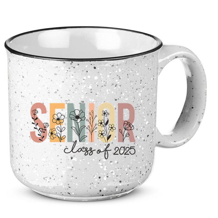 Senior 2025 Class Of 2025 Graduation 15oz Campfire Ceramic Mug