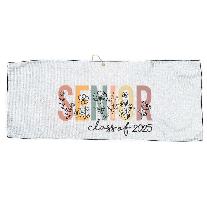 Senior 2025 Class Of 2025 Graduation Large Microfiber Waffle Golf Towel