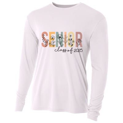 Senior 2025 Class Of 2025 Graduation Cooling Performance Long Sleeve Crew
