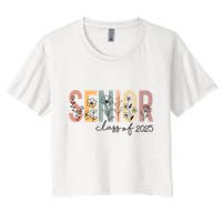 Senior 2025 Class Of 2025 Graduation Women's Crop Top Tee
