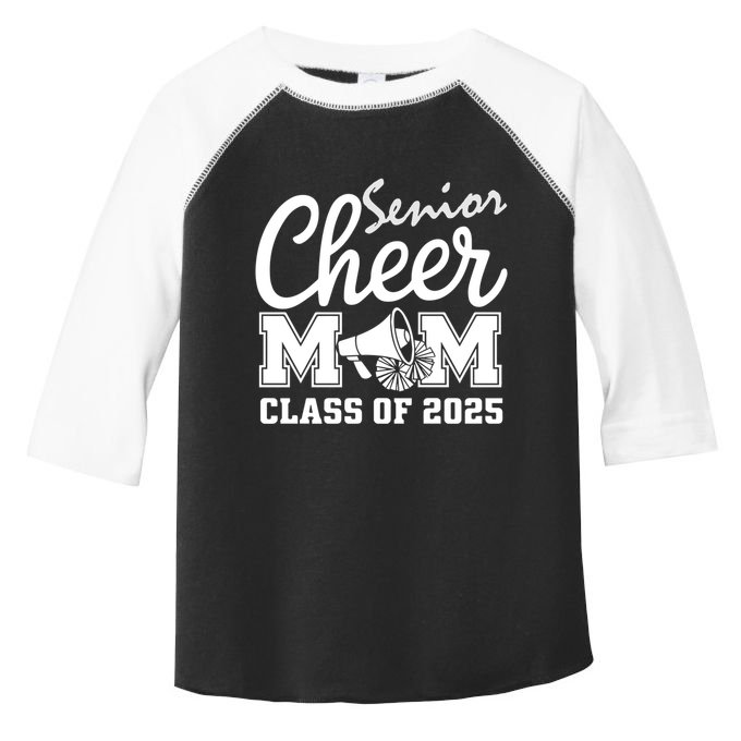Senior 2025 Cheer Team Mom High School Graduation Outfit Gift Toddler Fine Jersey T-Shirt