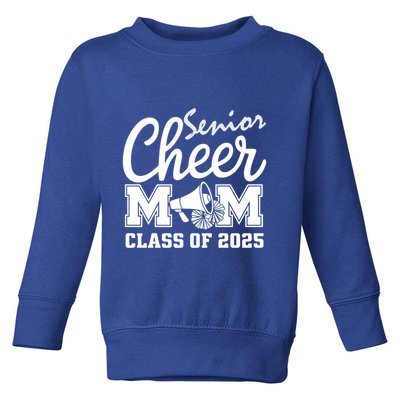 Senior 2025 Cheer Team Mom High School Graduation Outfit Gift Toddler Sweatshirt