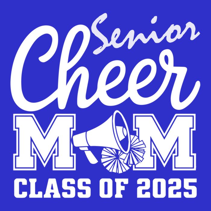 Senior 2025 Cheer Team Mom High School Graduation Outfit Gift Toddler Hoodie