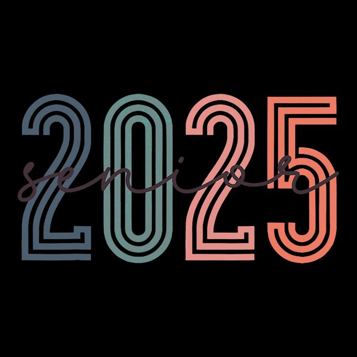 Senior 2025 Class Of 2025 Back To School Retro Graduation 16oz Travel Tumbler