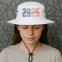 Senior 2025 Class Of 2025 Back To School Retro Graduation Bucket Hat