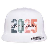 Senior 2025 Class Of 2025 Back To School Retro Graduation Flat Bill Trucker Hat