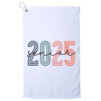 Senior 2025 Class Of 2025 Back To School Retro Graduation Golf Towel