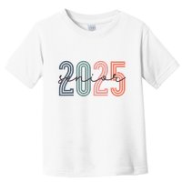 Senior 2025 Class Of 2025 Back To School Retro Graduation Toddler T-Shirt