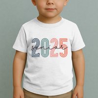 Senior 2025 Class Of 2025 Back To School Retro Graduation Toddler T-Shirt