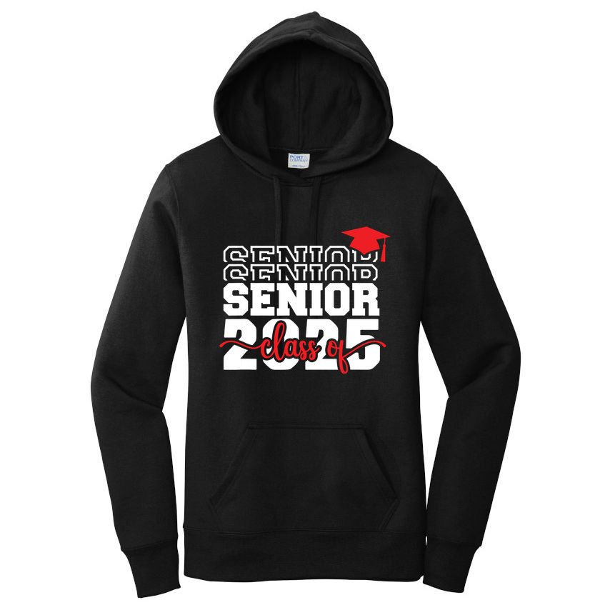 Senior 25 Class Of 2025 Back To School Graduation 2025 T Women's Pullover Hoodie
