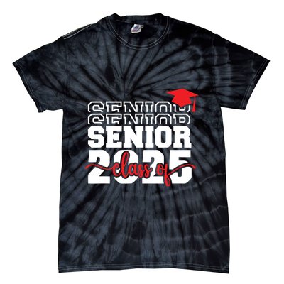 Senior 25 Class Of 2025 Back To School Graduation 2025 T Tie-Dye T-Shirt