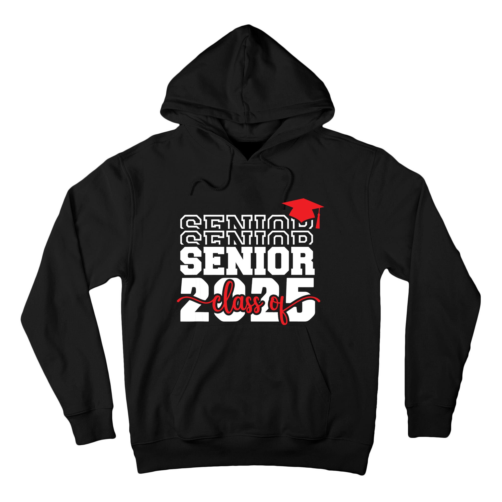 Senior 25 Class Of 2025 Back To School Graduation 2025 T Tall Hoodie