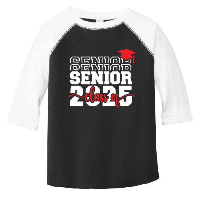 Senior 25 Class Of 2025 Back To School Graduation 2025 T Toddler Fine Jersey T-Shirt