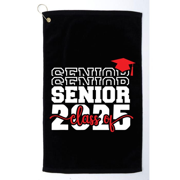 Senior 25 Class Of 2025 Back To School Graduation 2025 T Golf Towel