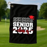 Senior 25 Class Of 2025 Back To School Graduation 2025 T Golf Towel