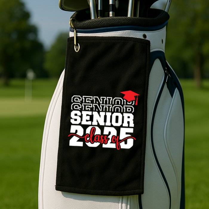 Senior 25 Class Of 2025 Back To School Graduation 2025 T Golf Towel
