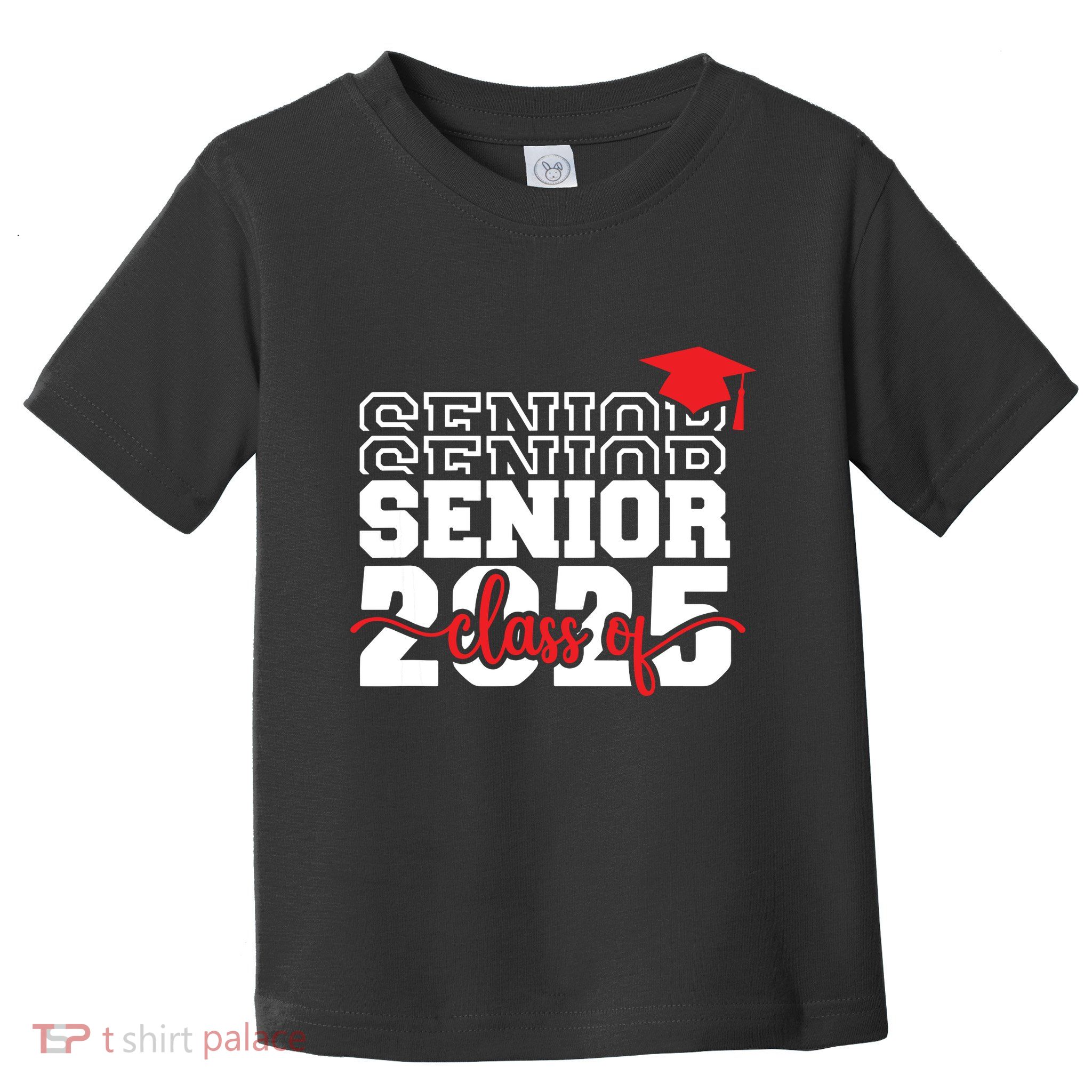 Senior 25 Class Of 2025 Back To School Graduation 2025 T Toddler T-Shirt