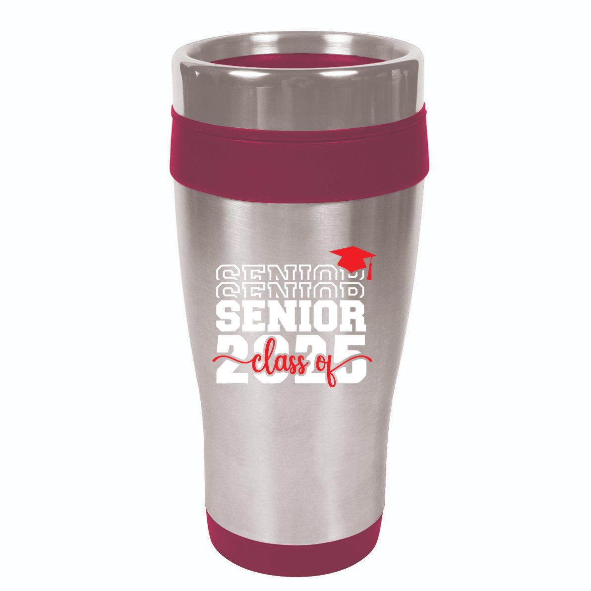 Senior 25 Class Of 2025 Back To School Graduation 2025 T 16oz Travel Tumbler