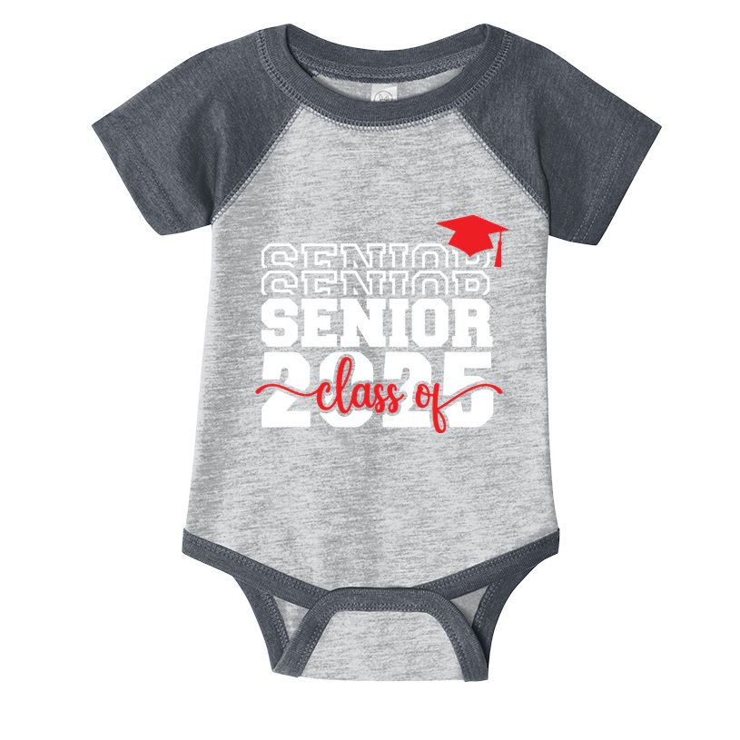 Senior 25 Class Of 2025 Back To School Graduation 2025 T Infant Baby Jersey Bodysuit