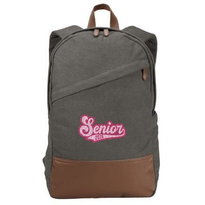 Senior 2025 Class Of 2025 Seniors Graduation 2025 Senior 25 Cotton Canvas Backpack