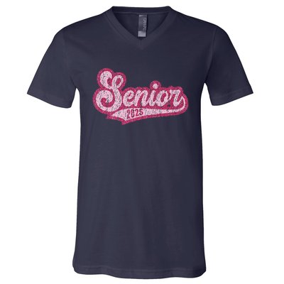 Senior 2025 Class Of 2025 Seniors Graduation 2025 Senior 25 V-Neck T-Shirt