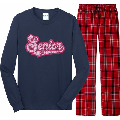 Senior 2025 Class Of 2025 Seniors Graduation 2025 Senior 25 Long Sleeve Pajama Set