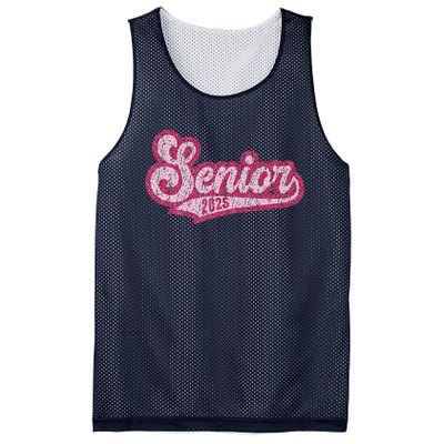 Senior 2025 Class Of 2025 Seniors Graduation 2025 Senior 25 Mesh Reversible Basketball Jersey Tank