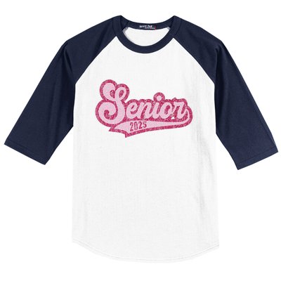 Senior 2025 Class Of 2025 Seniors Graduation 2025 Senior 25 Baseball Sleeve Shirt