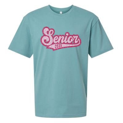 Senior 2025 Class Of 2025 Seniors Graduation 2025 Senior 25 Sueded Cloud Jersey T-Shirt