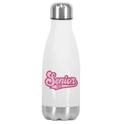 Senior 2025 Class Of 2025 Seniors Graduation 2025 Senior 25 Stainless Steel Insulated Water Bottle