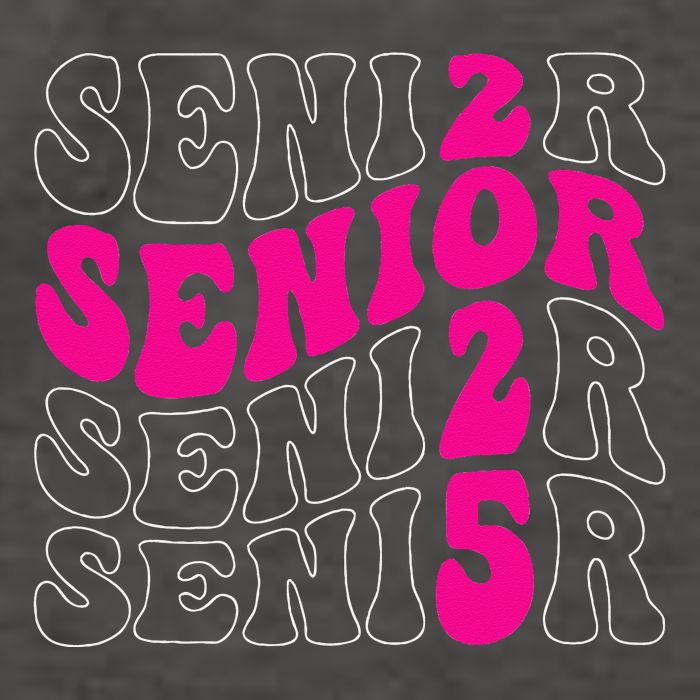 Senior 2025 Class Of 2025 Seniors Graduation 2025 Vector Backpack