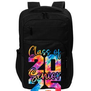 Senior 2025 Class Of 25 Gift High School College Graduation Cool Gift Impact Tech Backpack