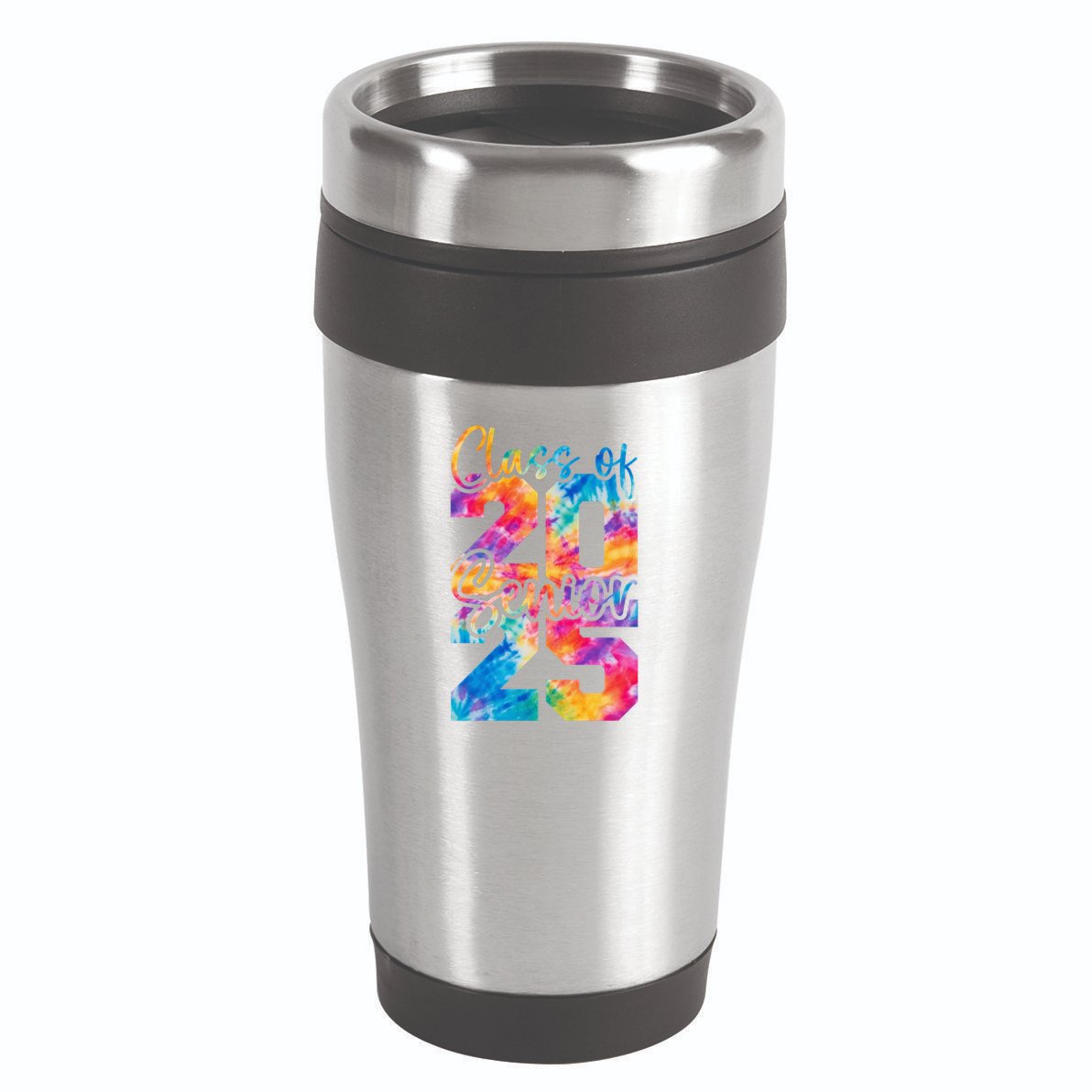 Senior 2025 Class Of 25 Gift High School College Graduation Cool Gift 16oz Travel Tumbler