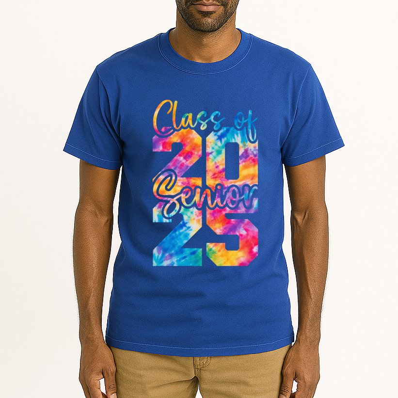 Senior 2025 Class Of 25 Gift High School College Graduation Cool Gift Tall T-Shirt