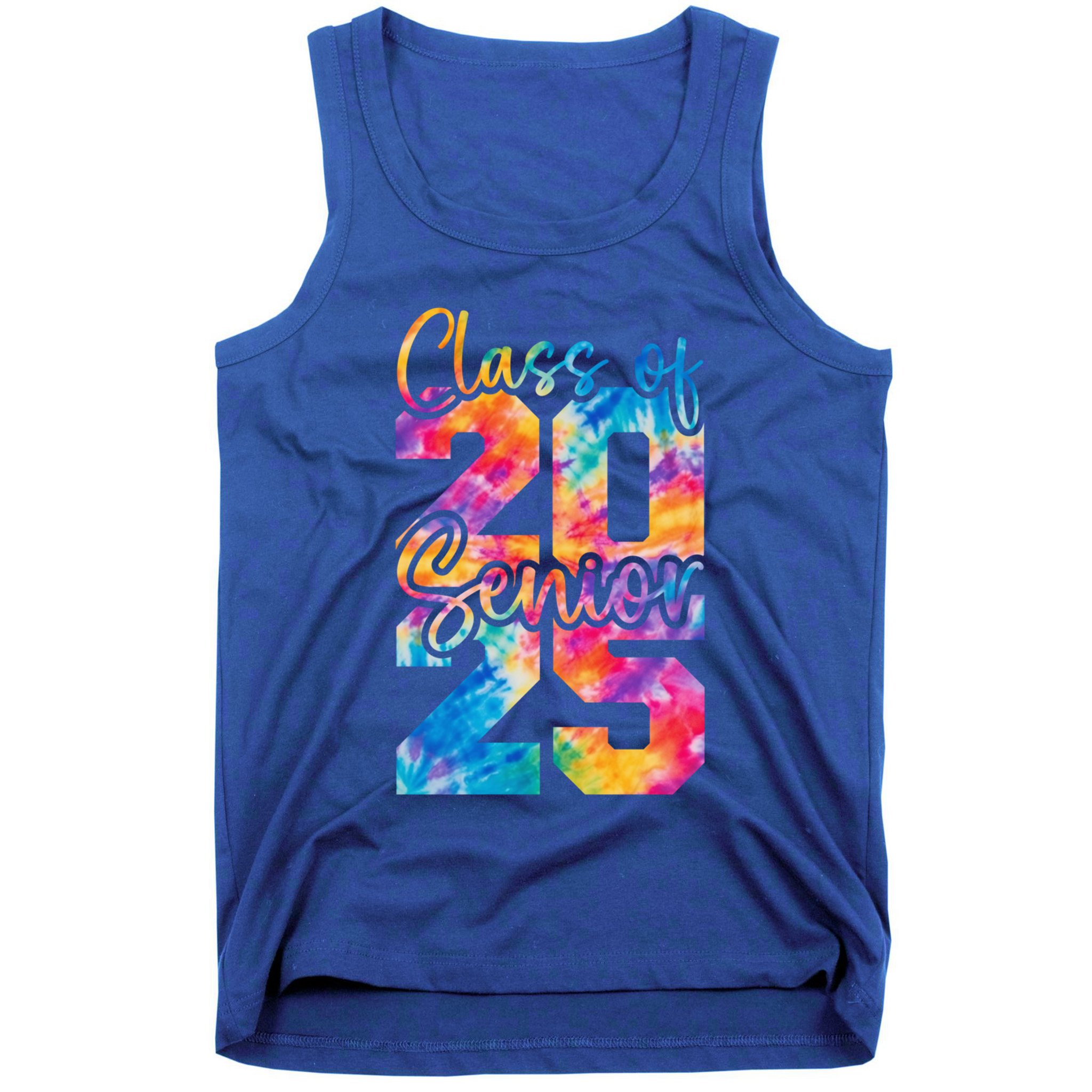 Senior 2025 Class Of 25 Gift High School College Graduation Cool Gift Tank Top