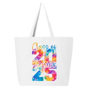 Senior 2025 Class Of 25 Gift High School College Graduation Cool Gift 25L Jumbo Tote