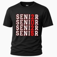Senior 2025 College University High School Class Of 2025 Cool Gift Cooling Performance Crew T-Shirt