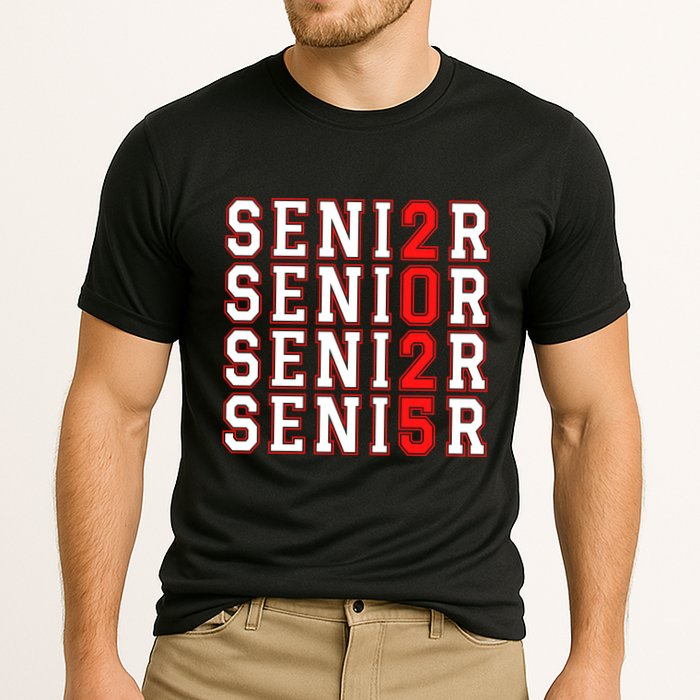 Senior 2025 College University High School Class Of 2025 Cool Gift Cooling Performance Crew T-Shirt