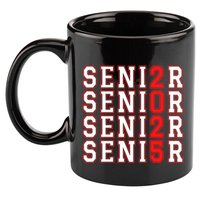 Senior 2025 College University High School Class Of 2025 Cool Gift 11oz C Handle Ceramic Mug