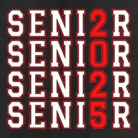 Senior 2025 College University High School Class Of 2025 Cool Gift Golf Towel