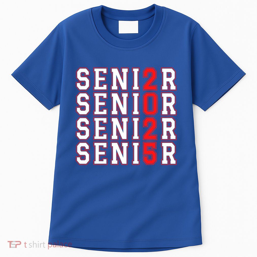 Senior 2025 College University High School Class Of 2025 Cool Gift Tall T-Shirt