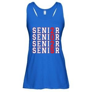 Senior 2025 College University High School Class Of 2025 Cool Gift Ladies Essential Flowy Tank