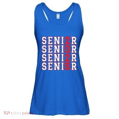 Senior 2025 College University High School Class Of 2025 Cool Gift Ladies Essential Flowy Tank