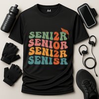 Senior 2025 Class Of 2025 Graduate College High School Cooling Performance Crew T-Shirt