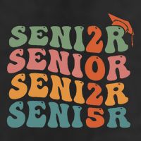 Senior 2025 Class Of 2025 Graduate College High School Adult Drive Performance Visor