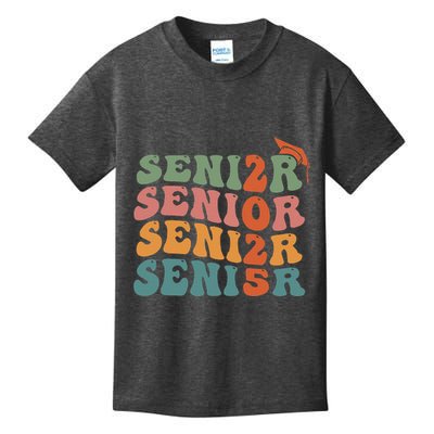 Senior 2025 Class Of 2025 Graduate College High School Kids T-Shirt