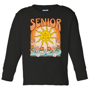 Senior 2025 Class Of 2025 Seniors Graduation 2025 Toddler Long Sleeve Shirt