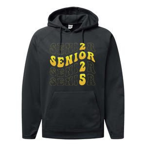 Senior 2025 Class Of 2025 Seniors Graduation 2025 Performance Fleece Hoodie