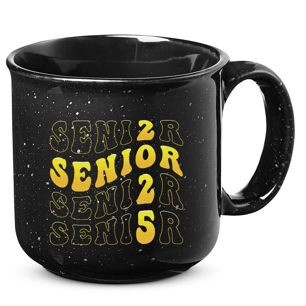 Senior 2025 Class Of 2025 Seniors Graduation 2025 15oz Campfire Ceramic Mug